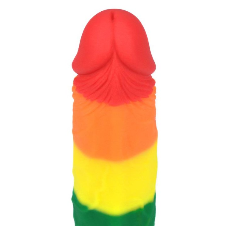 Dildo Prider 7 Silicona Líquida LGBT
